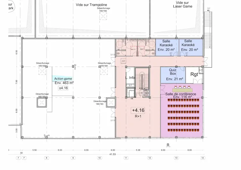 Clear and complete floor plan