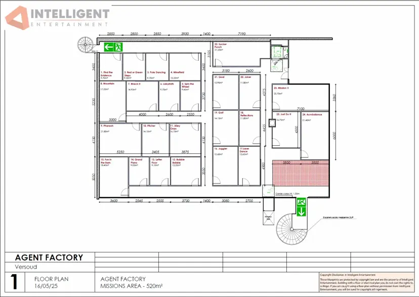 Finalized plan by Intelligent Entertainment